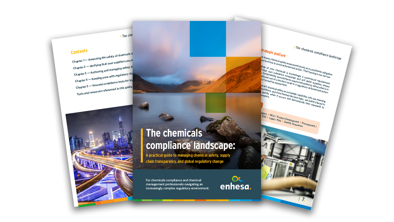 Compliance landscape pages
